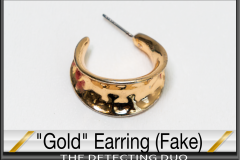 Earring Gold Fake