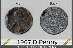 Penny 1967 D