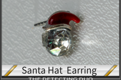 Earring Santa Hat