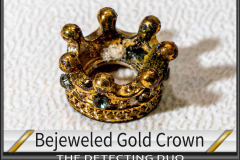 Crown Bejeweled Gold