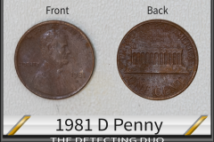 Penny 1981 D
