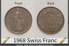 Swiss Franc 1968