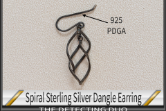 Earring Sterling Silver Dangle