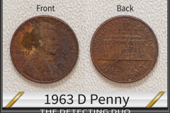 Penny 1963 D