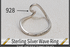Ring Sterling Silver Wave