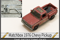 Matchbox 1976 Chevy Pickup