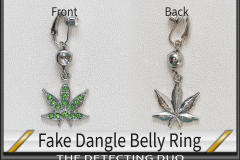 Fake Dangle Belly Ring