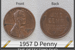 Penny 1957 D Wheatie