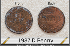 Penny 1987 D