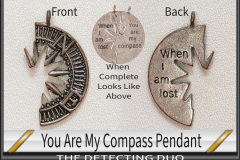 You Are My Compass Pendant