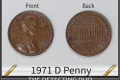 Penny 1971 D