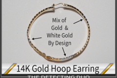 14K Gold Earring