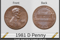Penny 1981 D