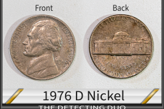 Nickel 1976 D