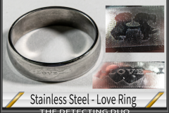 Stainless Steel Love Ring