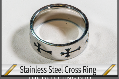Ring Cross Stainless Steel