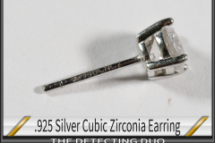 Earring 925 Silver Cubic Zirconia