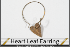 D1 Heart Leaf Earring