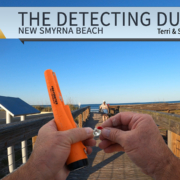 Finding Santa’s Stud Earring! Metal Detecting on New Smyrna Beach
