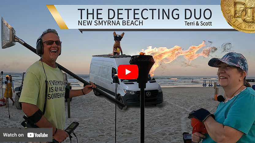 S02 E18 After Spring Break First Week Metal Detecting New Smyrna Beach