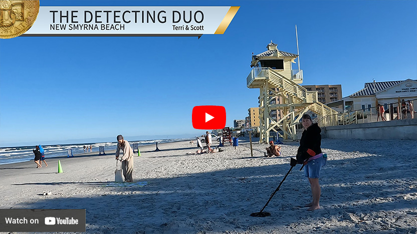 S02E16 Another Spring Break Day Metal Detecting New Smyrna Beach