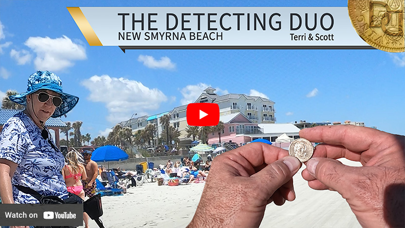 S02 E22 Coin Spills All Over and More Metal Detecting New Smyrna Beach