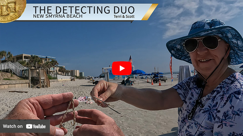 S02 E34 What Can We Find on a Hot Day After July 4th? Metal Detecting New Smyrna Beach