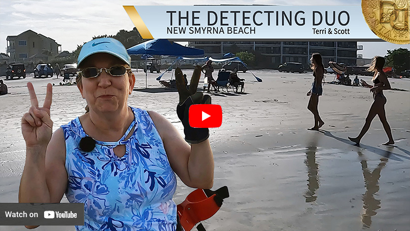 S02 E39 What Did We Find Labor Day Weekend Metal Detecting New Smyrna Beach Florida?