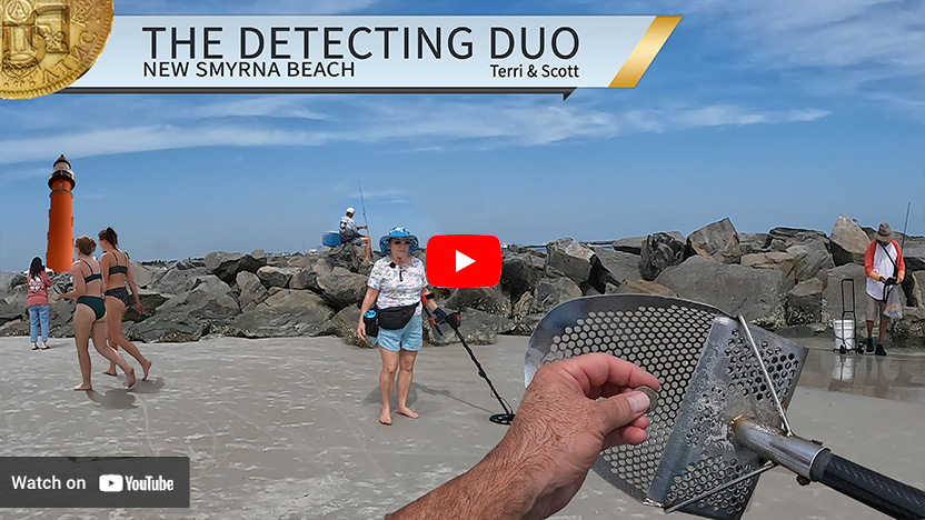 S02 E42 What's Down By The Jetty Metal Detecting New Smyrna Beach Florida