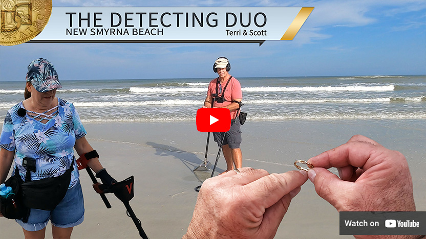 Third Time's A Charm 3 Ring Day DEUS II Metal Detecting New Smyrna Beach Florida