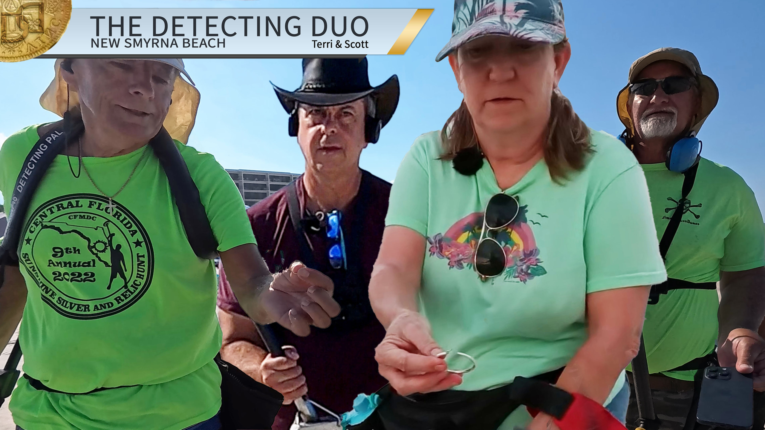 S03 E24 Let’s Find Some Jewelry Beach Metal Detecting New Smyrna Beach Florida